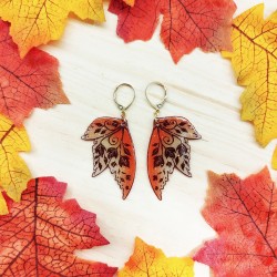 Boucles d'oreilles Ailes de...