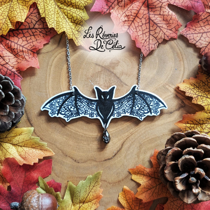 Collier Chauve souris