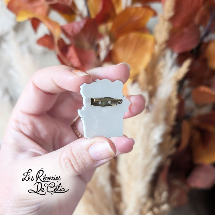 Broche Citrouille Autumn (mat)