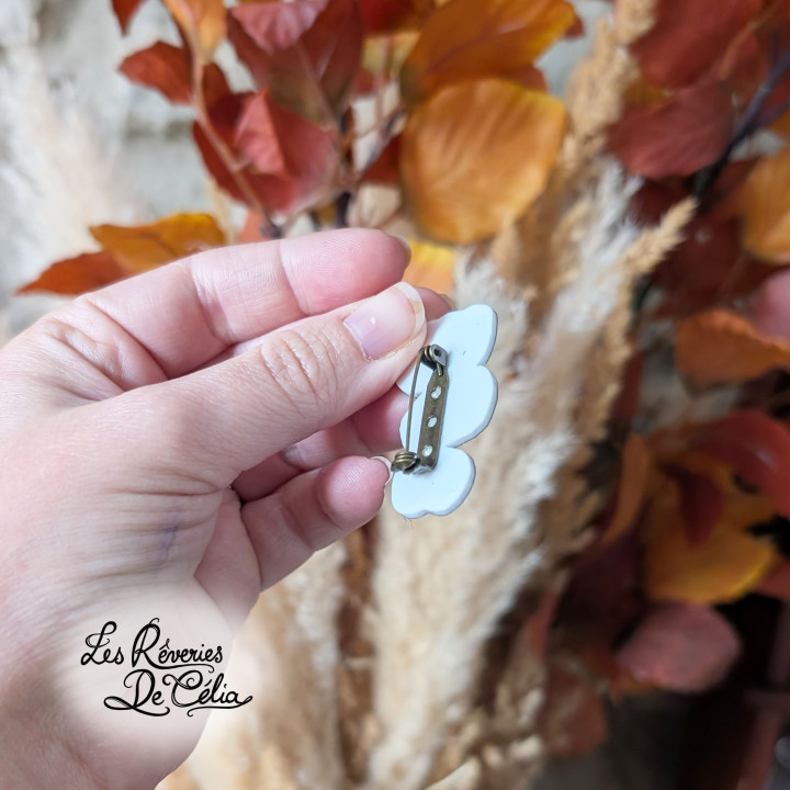 Broche Trio de Citrouilles
