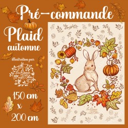 Plaid Lapin PRE-COMMANDE