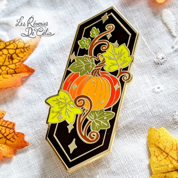 Pin's Citrouille Enchantée