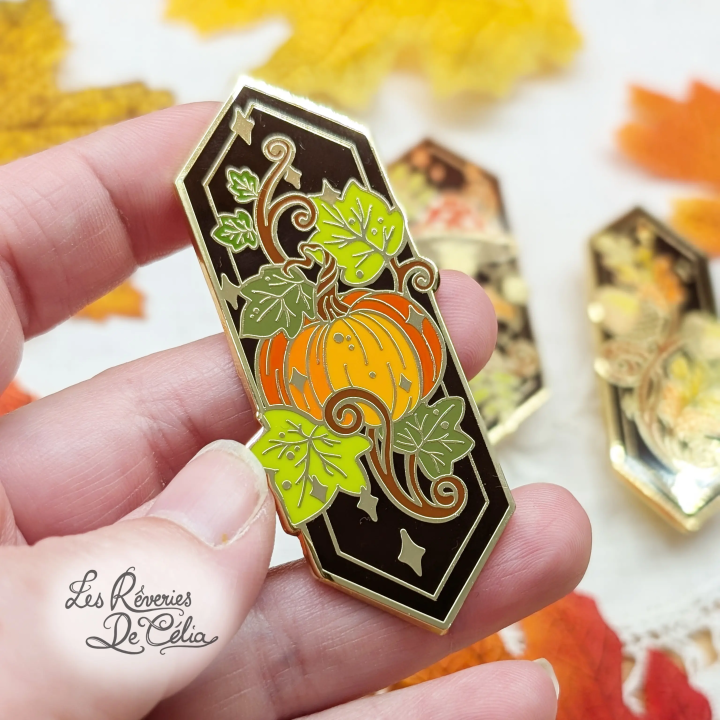 Pin's Citrouille Enchantée