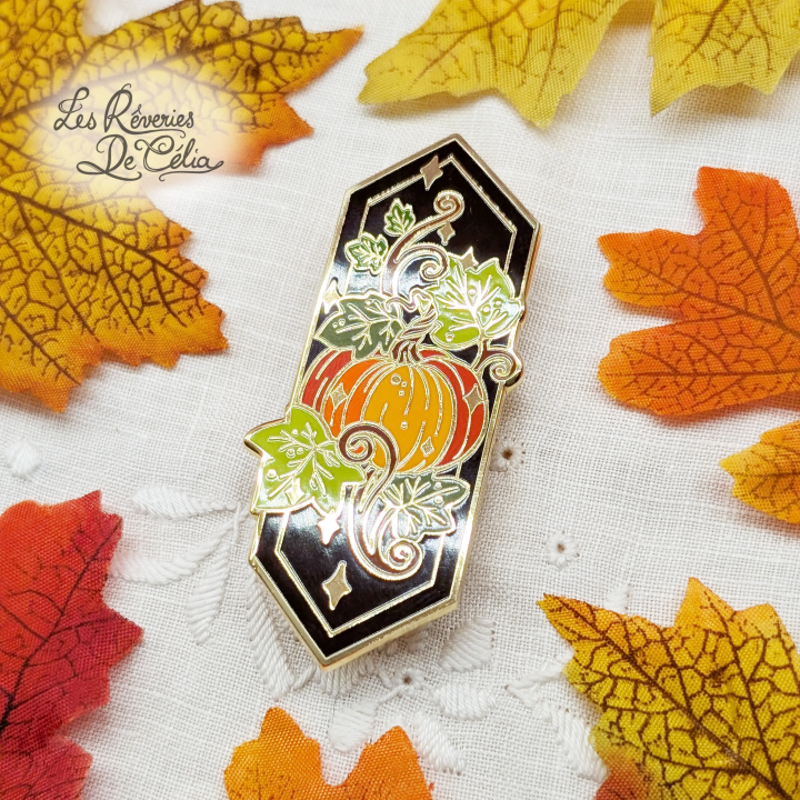 Pin's Citrouille Enchantée