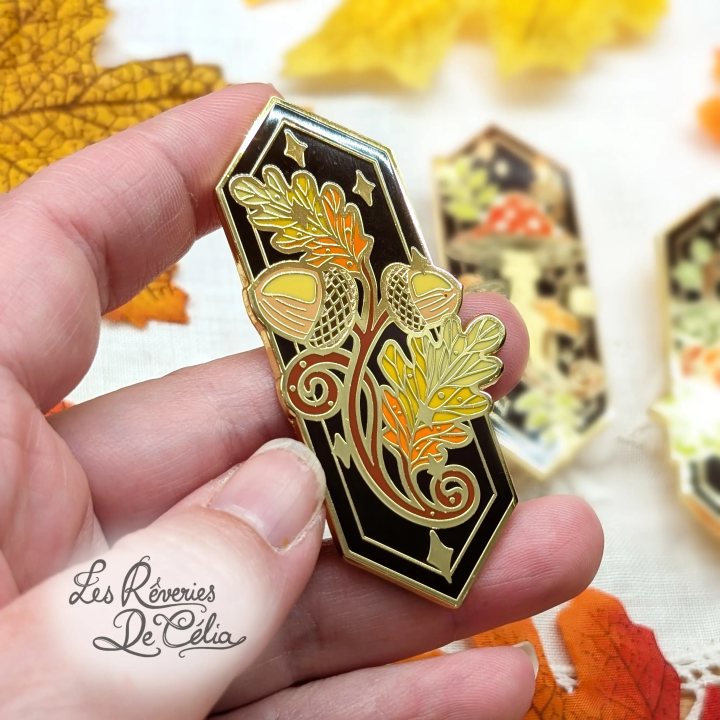 Pin's Chêne doré