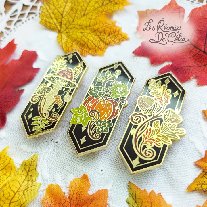 Lot des 3 pins d'Automne